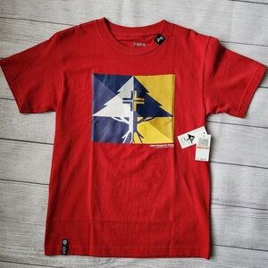 LRG Red Graphic T-Shirt Adults Or Kids Size Small Mens